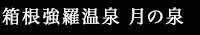 箱根強羅温泉 月の泉
